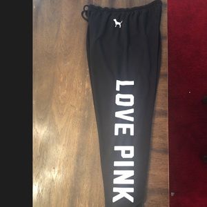 Pink Sweat joggers size medium